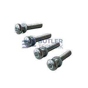 Webasto Eberspacher Espar Heater Motor Screw M5 x 25mm Bolt Set (4 Bolts & 4 Washers) 