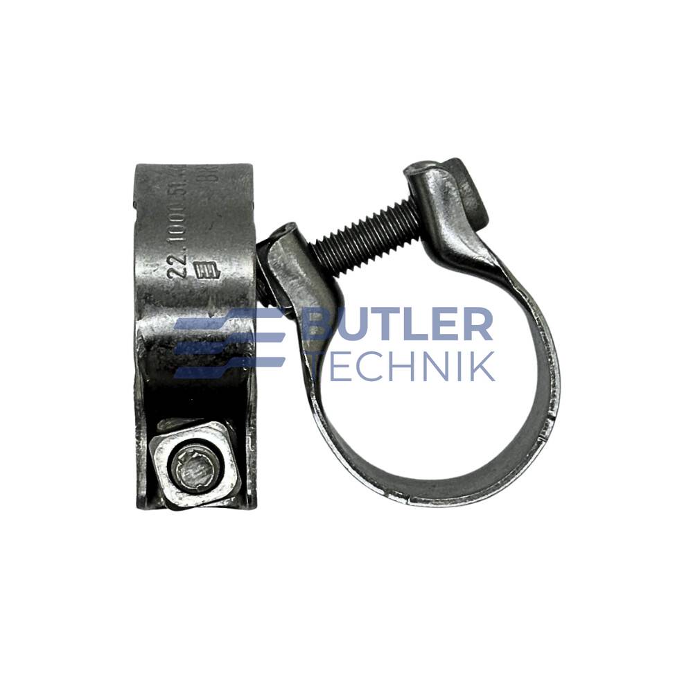 Eberspacher or Webasto Heater exhaust clamp for 24mmx2 