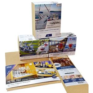 Silwy Magnetic Plastic Set - includes BLACK strip + placemat