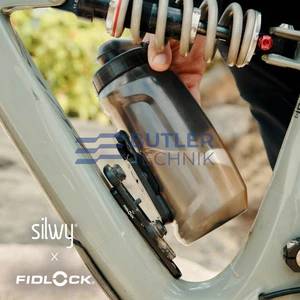 Silwy Magnetic FIDLOCK TWIST Bottle 750ml incl Bike Base 