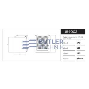 Tekson Heavy Duty Corner Protector for Ratchet Straps | 197x162 