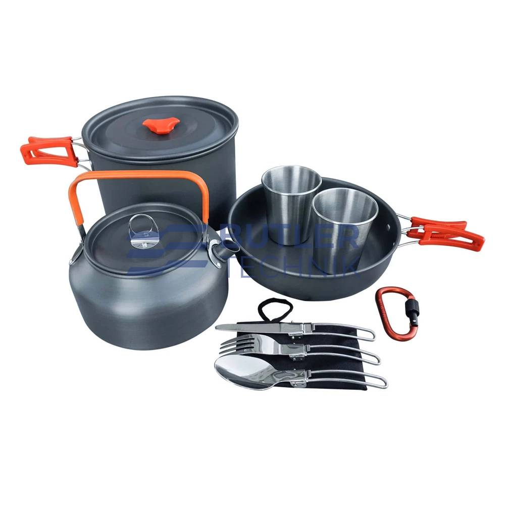 Tekson Trip Heavy Duty Camping Pots & Tableware Set 