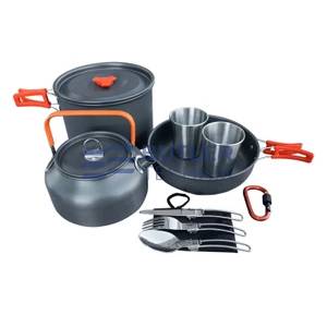 Tekson Trip Heavy Duty Camping Pots & Tableware Set 