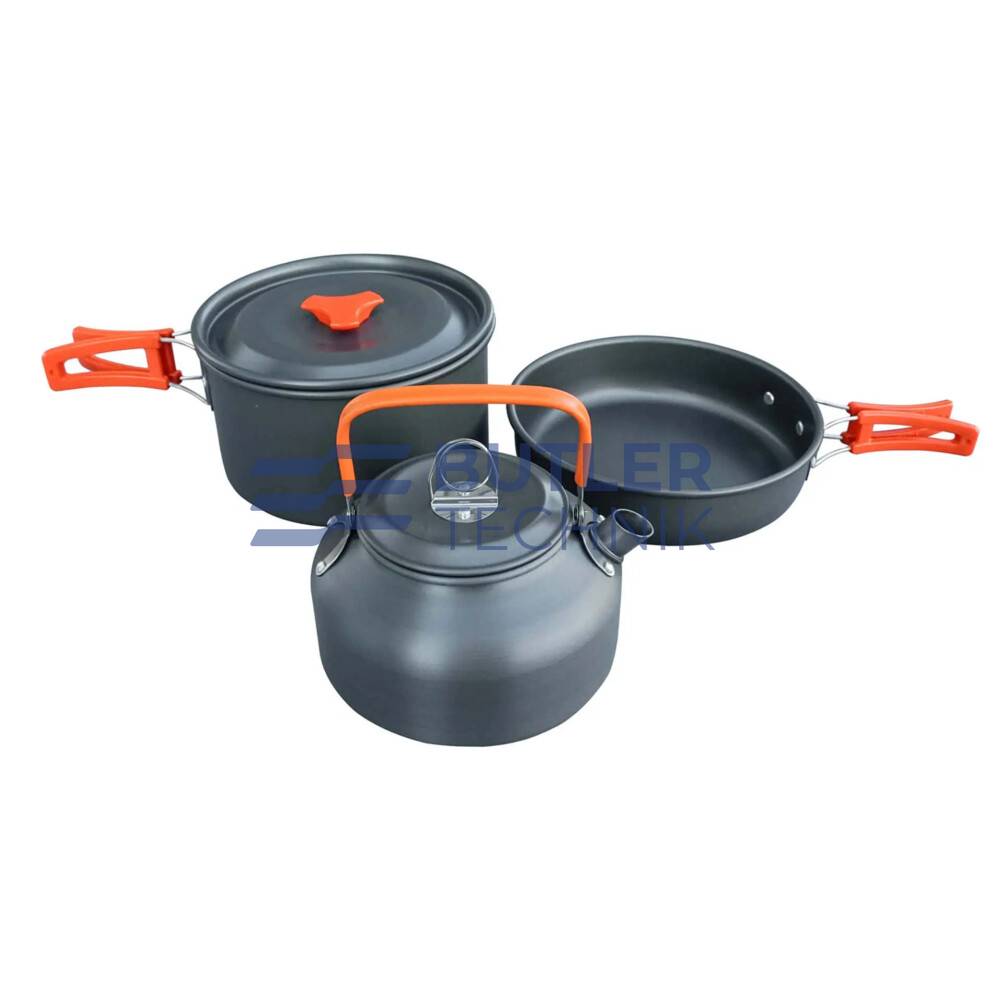 Tekson Adventure Heavy Duty Camping Pots Set 