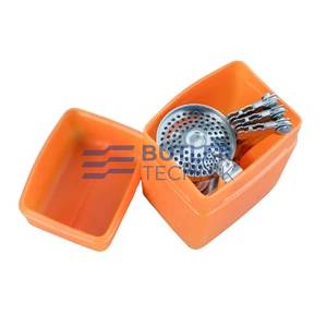 Tekson Expedition Heavy Duty Camping Pots & Tableware Set with Burner 