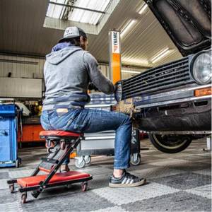 Tekson 2 in 1 Folding Workshop Creeper Board 