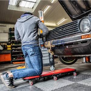 Tekson 2 in 1 Folding Workshop Creeper Board 