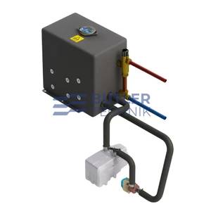 Eberspacher Hot Water System HS3 D4E CS with Easy Start Pro Hydroplate 12v 4kw