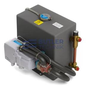 Eberspacher Hot Water System HS3 D4E CS with Easy Start Pro Hydroplate 12v 4kw