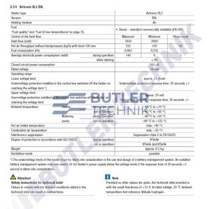 Eberspacher Airtronic XL3 D8L Heater Unit and Fuel Dosing Pump 8kw 24v | 253020050000