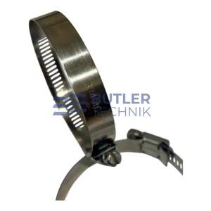 Butler Technik Webasto Eberspacher 10 x Stainless steel 60mm Ducting Hose Clip 46-70mm | 466352 