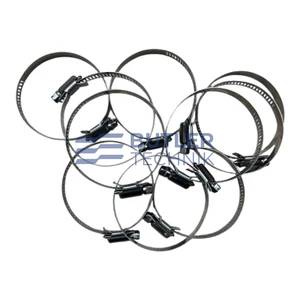 Butler Technik Webasto Eberspacher 10 x Stainless steel 60mm Ducting Hose Clip 46-70mm | 466352 