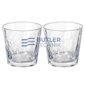 Koziol Plastic Drinking Glass for Boat Camper 250ml Set of 2 