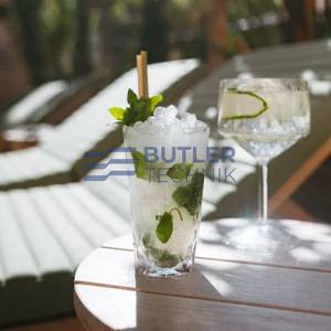 Koziol Plastic Glass for Boat Camper Drinking Glass 300ml Set of 2