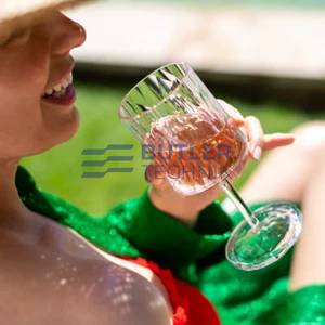 Koziol Plastic Glass for Boat Camper Wine Glass 200ml Set of 2 