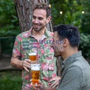 Koziol Plastic Glass for Boat Camper Beer Glass 500ml Set of 2 