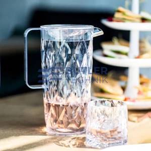 Koziol Crystal Plastic Pitcher for Boat Camper 1.6L 