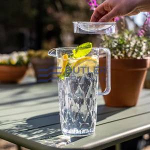 Koziol Crystal Plastic Pitcher for Boat Camper 1.6L 
