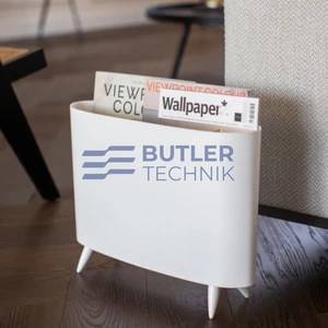 Koziol Plastic Magazine Stack for Boat Camper MILANO Cotton White 