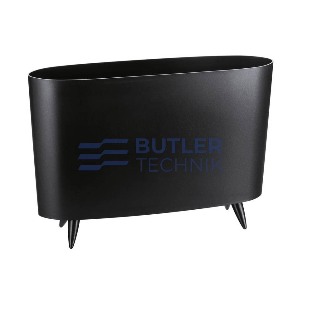 Koziol Plastic Magazine Stack for Boat Camper MILANO Cosmos Black 