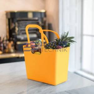 Koziol TASCHE XL Shopping Bag for Boat Camper – Sunflower Yellow Orange 