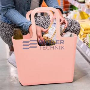 Koziol TASCHE XL Shopping Bag for Boat Camper – Blush 