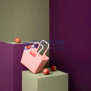 Koziol TASCHE XL Shopping Bag for Boat Camper – Blush 