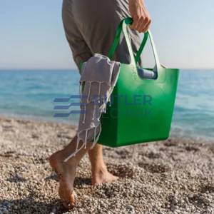 Koziol TASCHE XL Shopping Bag for Boat Camper – Leaf Green 