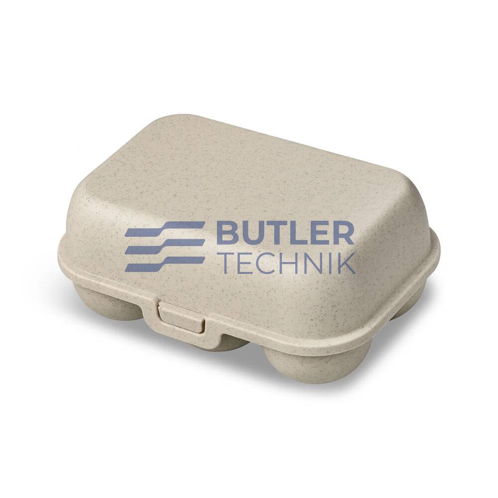 Koziol Egg Box for Boat Camper EGGS TO GO MINI – Nature Desert Sand 