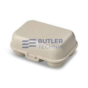 Koziol Egg Box for Boat Camper EGGS TO GO MINI – Nature Desert Sand 