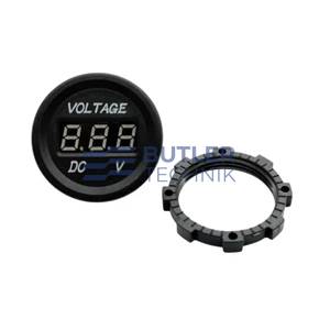 Butler Technik Red LED Digital Voltage Indicator 12v | WF1224DCV 