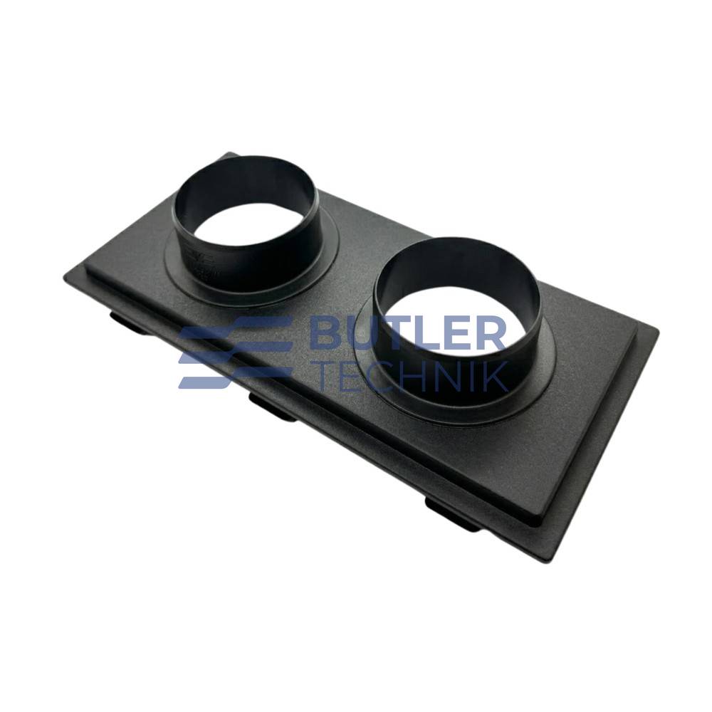 Siroco 60mm Double Outlet Fascia Tenere II Heater Matrix | 01610060 