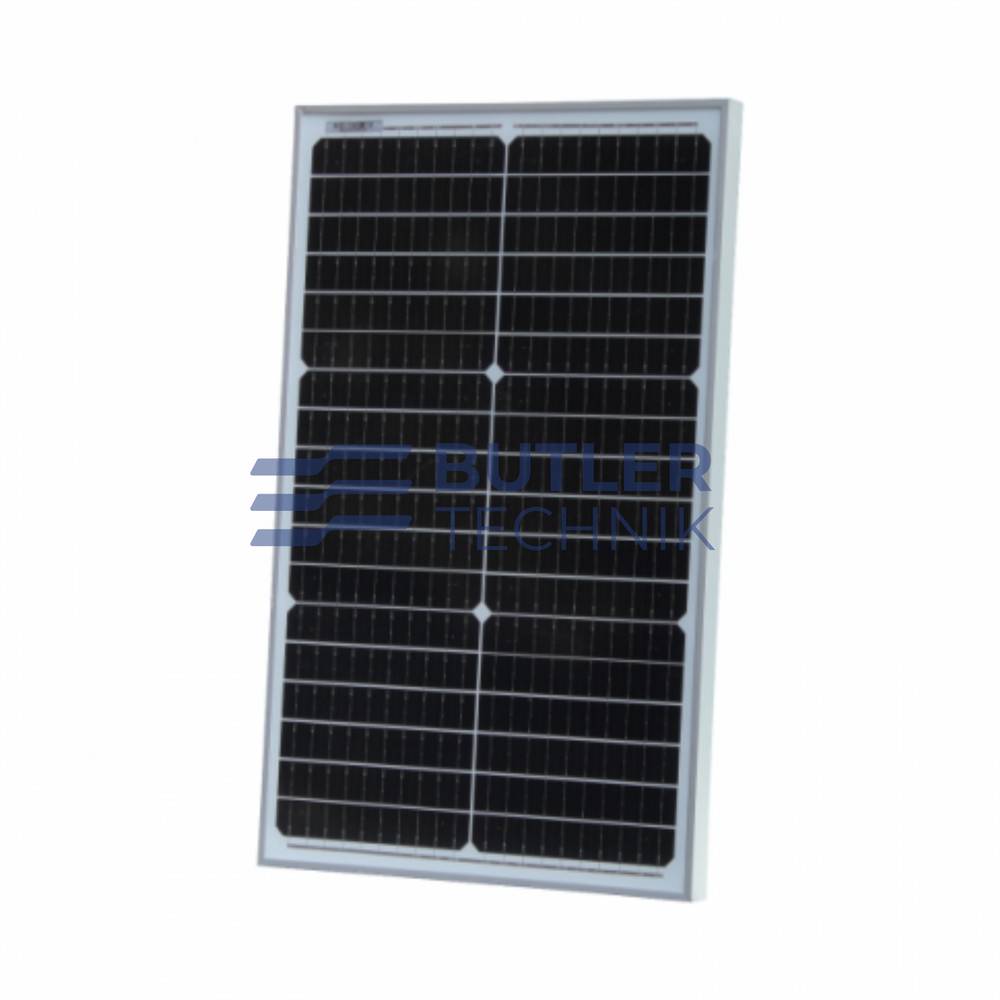 Photonic Universe 40W 12V monocrystalline solar panel with 90cm cable 