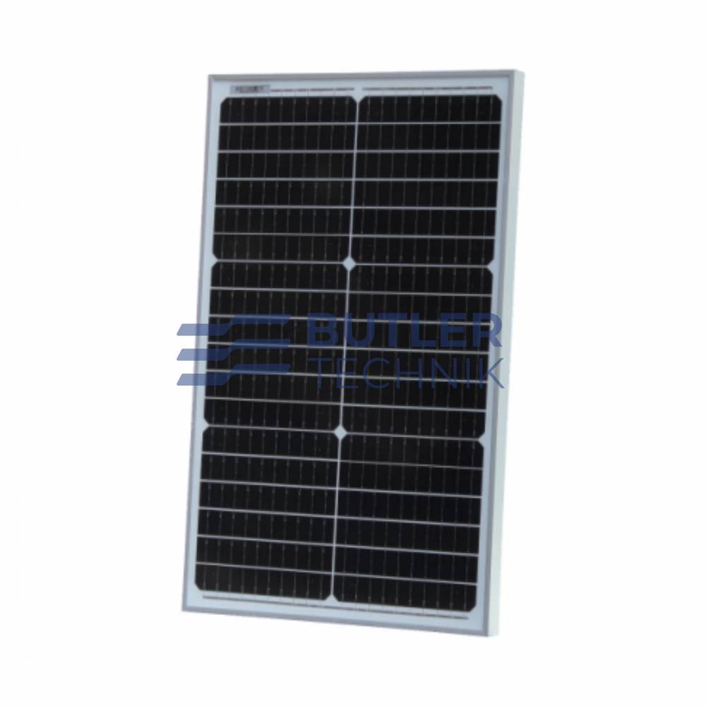 Photonic Universe 40W 12V monocrystalline solar panel with 90cm cable 