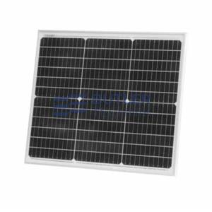Photonic Universe 50W 12V monocrystalline solar panel with 90cm cable 