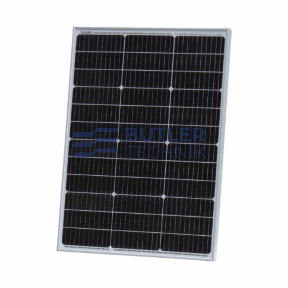 Photonic Universe 80W 12V monocrystalline solar panel with 90cm cable 