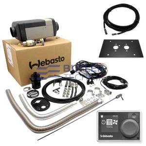 Webasto Air Top 2000 STC Petrol Gasoline Kit 12v RV Harness & Digital Smart Control