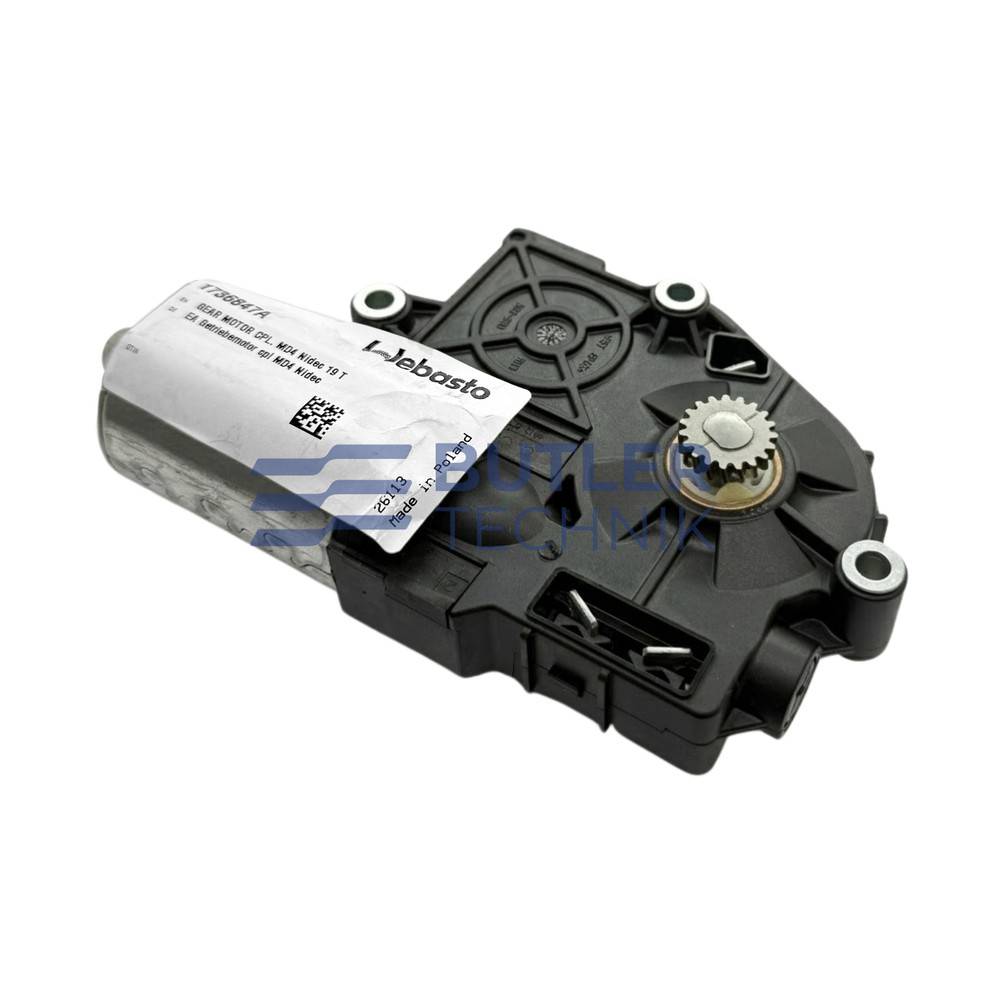 Webasto Gear Motor CPL. MD4 Nidec 19 Teeth (EU) | 1736847A 
