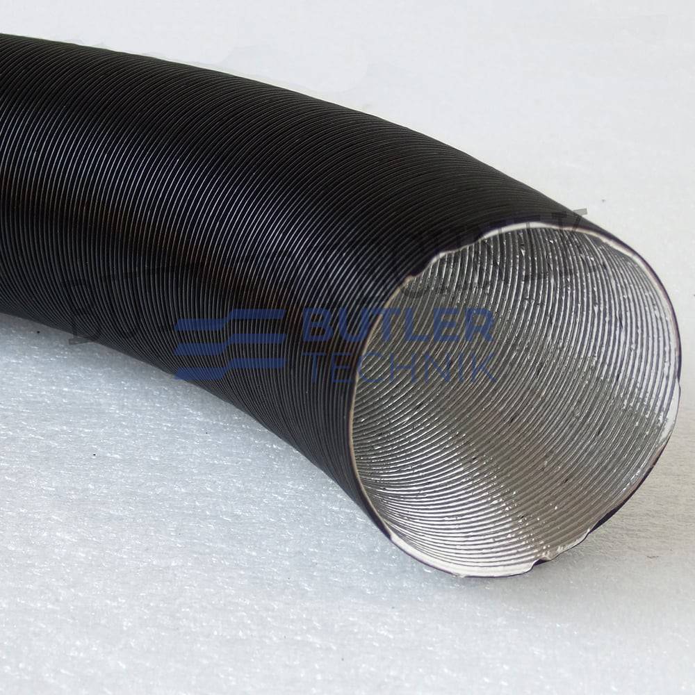 Butler Technik 90mm Pre-Cut Ducting – 2 Metre Length - Clearance 