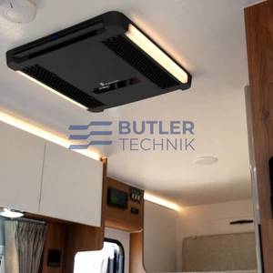 Eberspacher Breezonic Slim Power HP 2.8kW Motorhome & Caravan Roof Air Conditioner AC with Heat Pump | Black