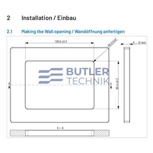 Eberspacher Easy Start Touch Touchscreen Control for Breezonic AC | 290248270020 