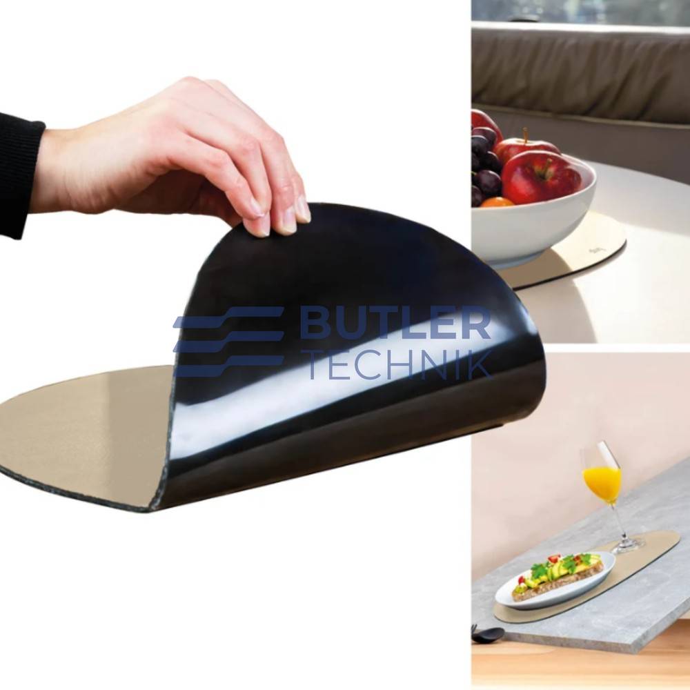Silwy Magnetic Metal Nano-gel Large Placemat BEIGE 