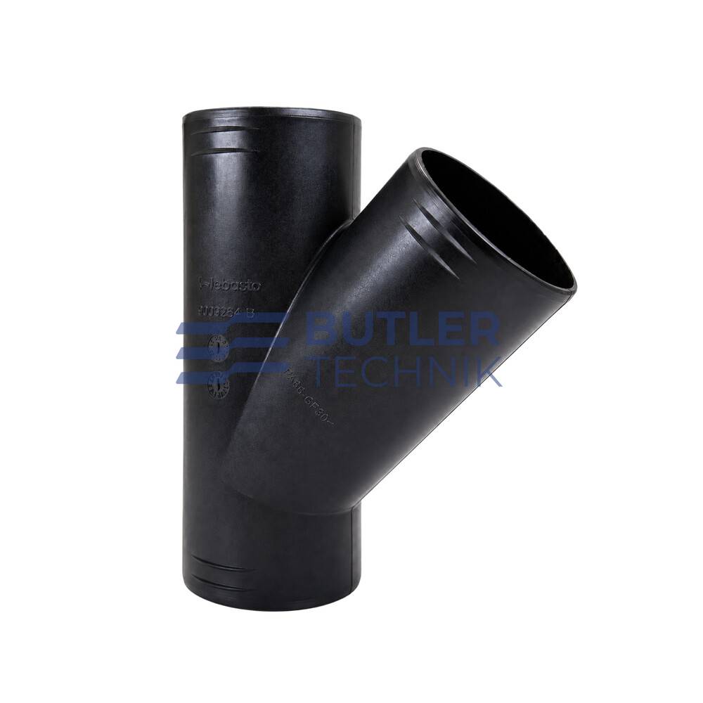 Webasto or Eberspacher heater 60mm ducting Y Branch | 1320472A | 9009264B | 251774890005 