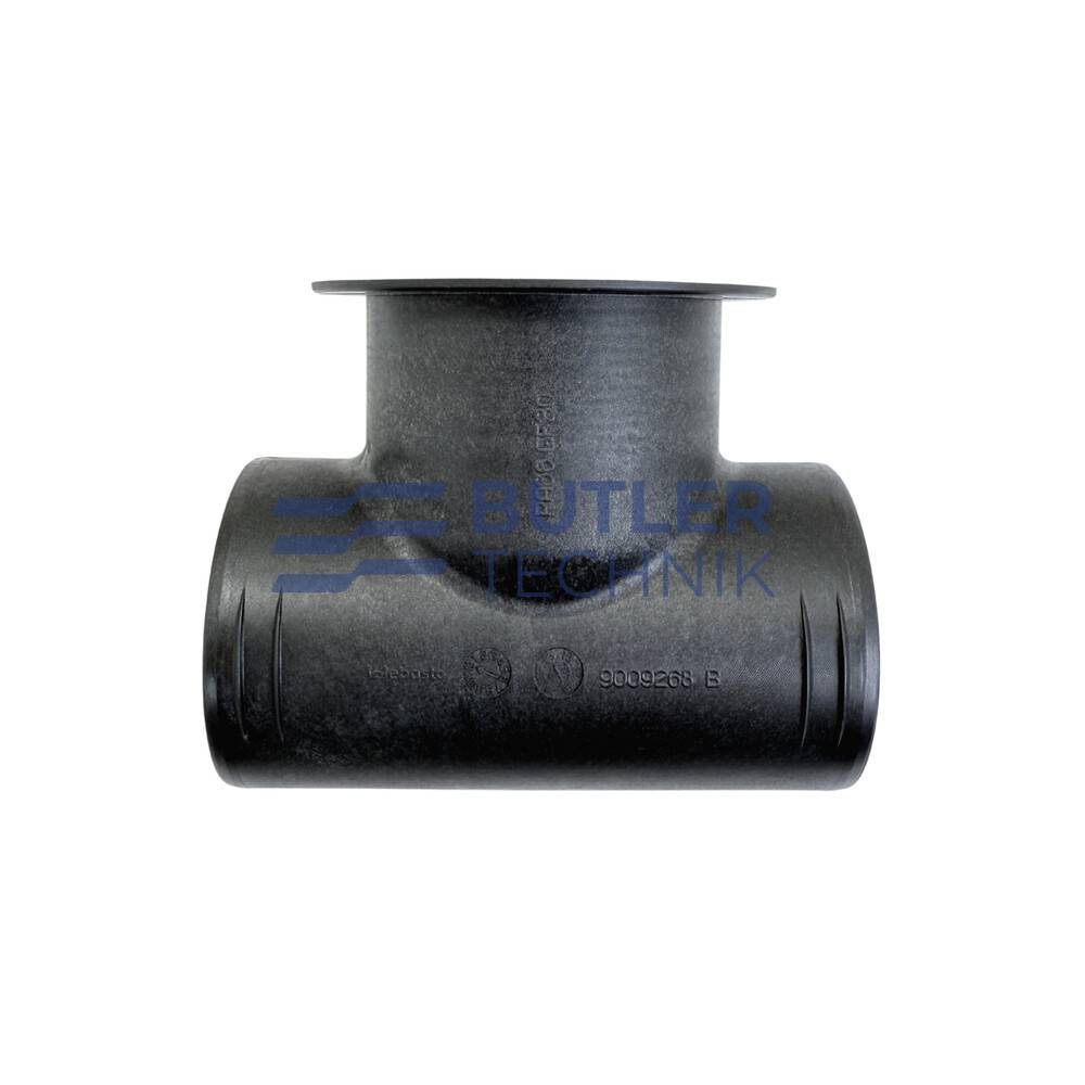 Webasto or Eberspacher ducting T piece 60mm with connector | 9009268B | 1320476A 
