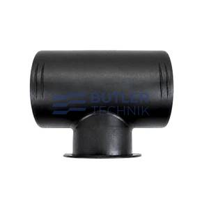 Webasto or Eberspacher ducting T piece with connector 90mm | 9009267B | 1320475A