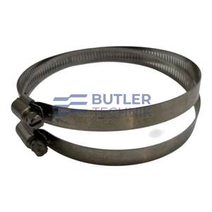 Webasto Eberspacher 100mm Ducting Hose Clip x 2 Stainless steel 91-114mm
