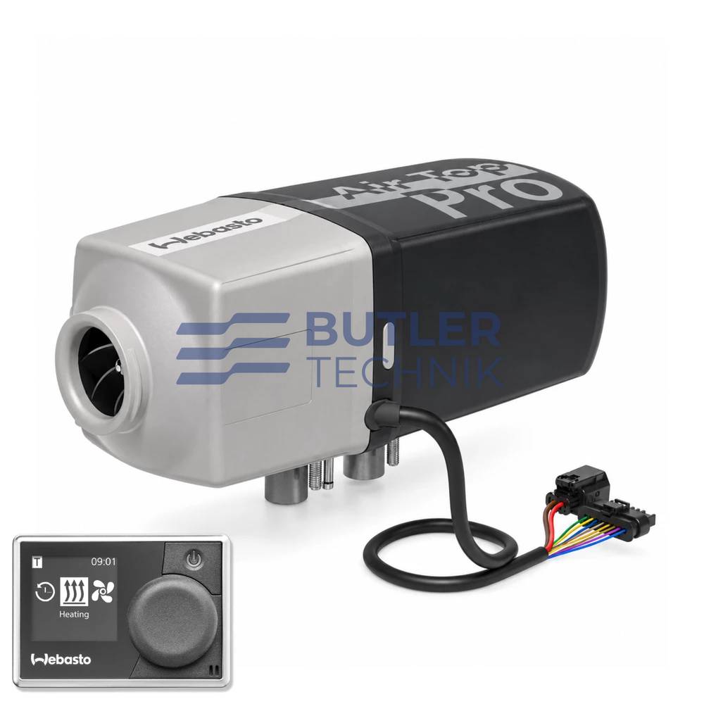 Webasto Air Top Pro 25 Diesel Air Heater Kit inc Multi Control Timer Motorhome RV 2.5kw 12v
