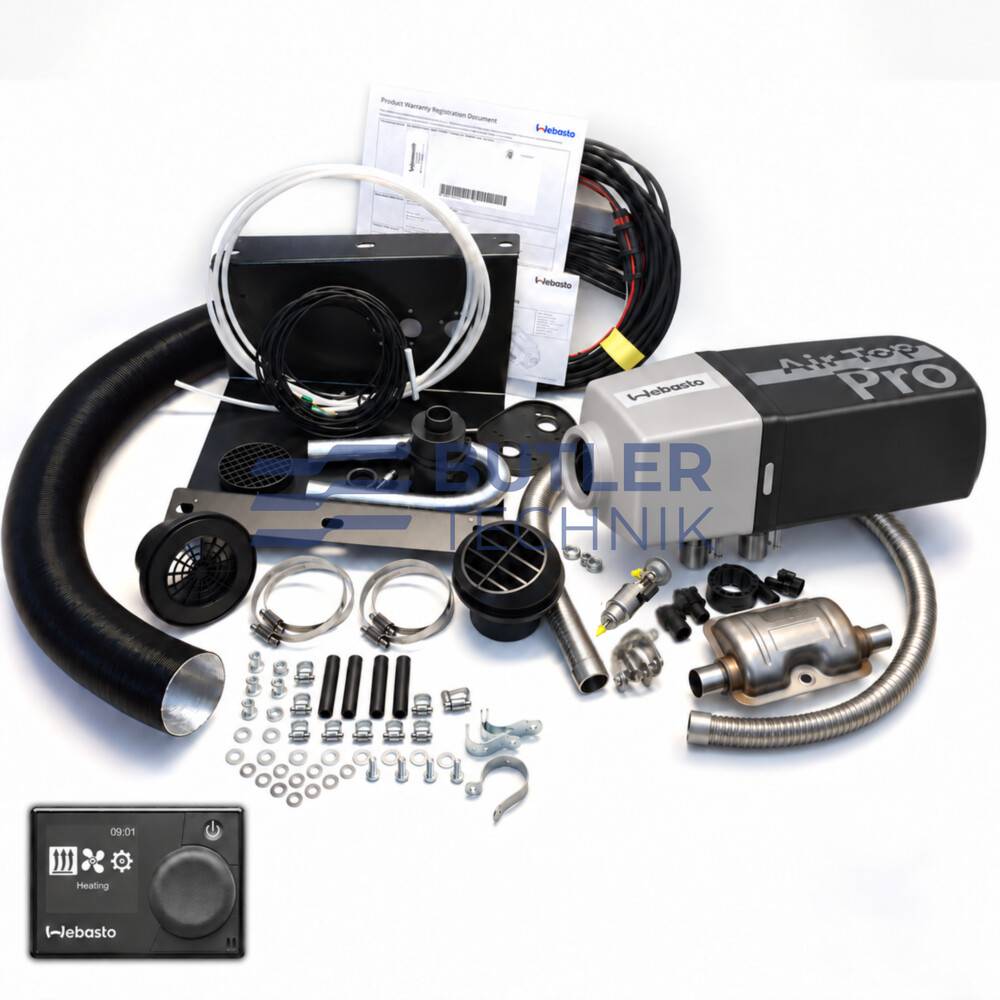 Webasto VW T5 T6 Air Top Pro 25 Diesel Heater External Kit inc Multi Control 